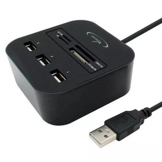 هاب USB ونوس مدل PV-H196 همراه با رم ریدر