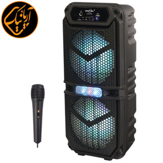 اسپیکر بلوتوثی، رادیو موج FM، دارای میکروفون، نورپردازی RGB اصلی GTS-2148