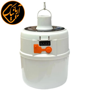 چراغ اضطراری با پنل خورشیدی و شارژی ۵۰ وات ضد آب جنس نشکن اورجینال(اصلی) با کیفیت عالی HG-1566