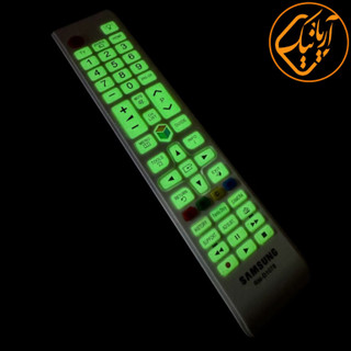 ریموت کنترل تلویزیون سامسونگ شبرنگی میکروسوییچی اورجینال بلند مدل RM-D1078