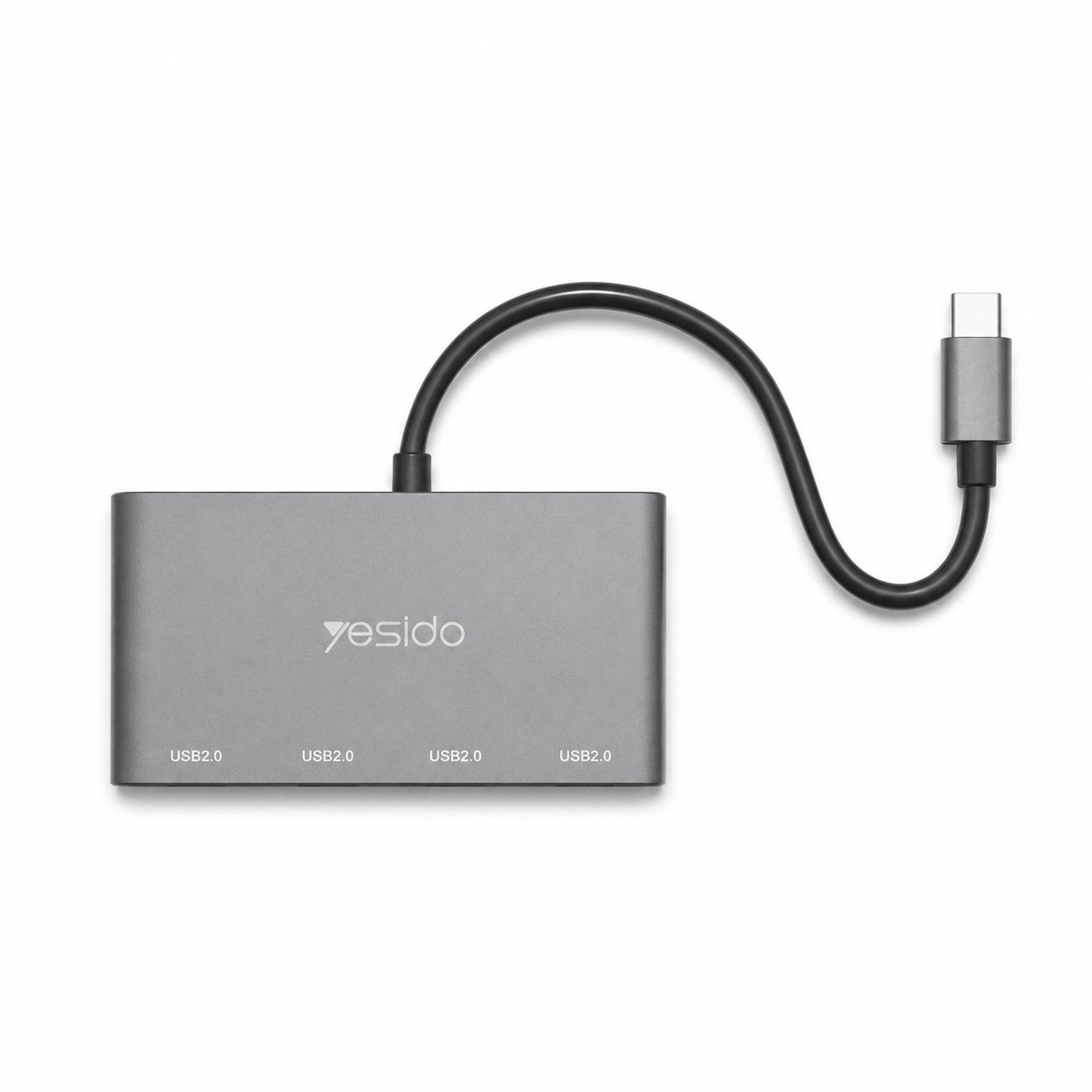 هاب USB چهار پورت Type-C یسیدو مدل HB13 | اتصال همزمان ۴ دستگاه USB