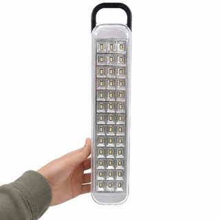 چراغ اضطراری شارژی HG DUE مدل HG-714 اصلی با 42 SMD قابل حمل با نوردهی بیش از 5 ساعت مناسب زمان قطعی برق و کمپینگ