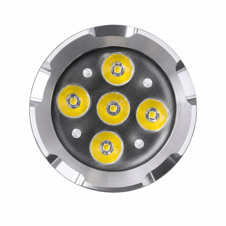 چراغ قوه و نورافکن حرفه ای شارژی اسمال سان مدل ZY-T810 اصلی دارای 5 لامپ با نور قوی و برد ۴۵۰ متر ضد آب مناسب برای کمپینگ، شرایط اضطراری، شکار و نگهبانی