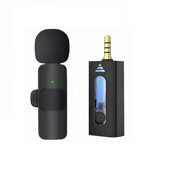 میکروفون یقه ای بی سیم DETEX+ مدل DMW33-AUX اصلی میکروفون وایرلس AUX مناسب تولید محتوا، ولاگ، مصاحبه، لایو و کلاس آنلاین