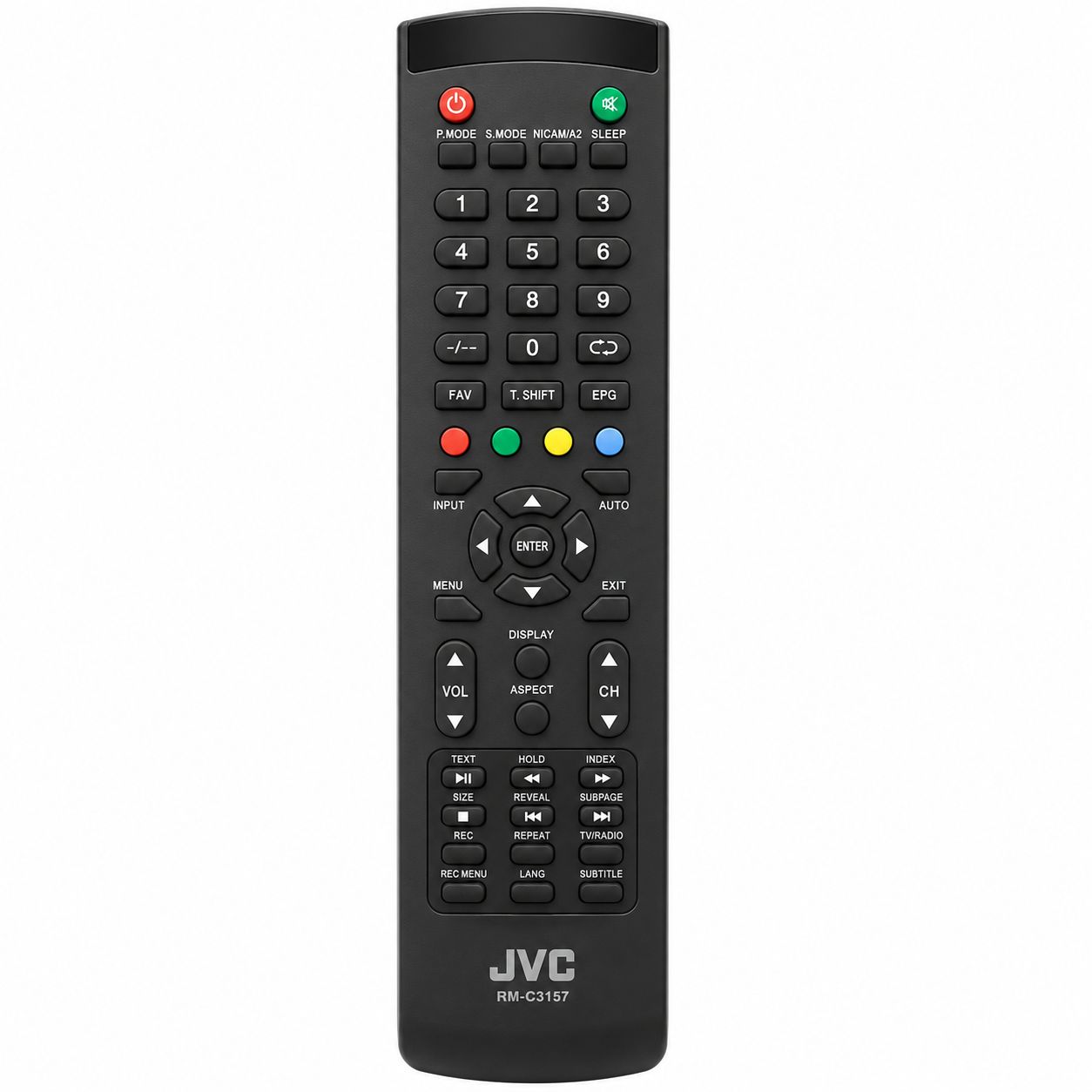 کنترل تلویزیون جی وی سی مدل 3157 JVC اصلی با کیفیت عالی