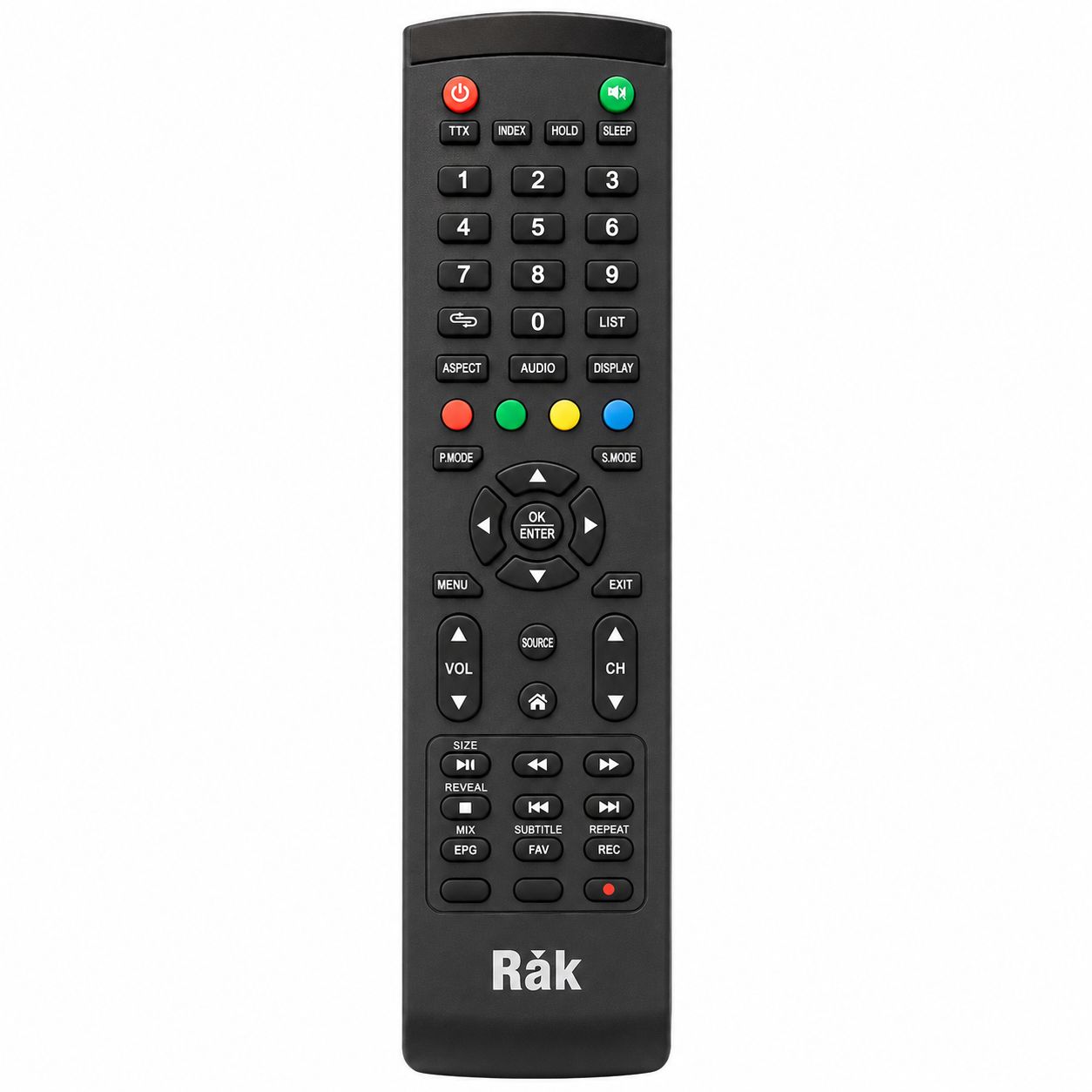 کنترل تلویزیون راک طرح 2500 RAK اصلی با بهترین کیفیت