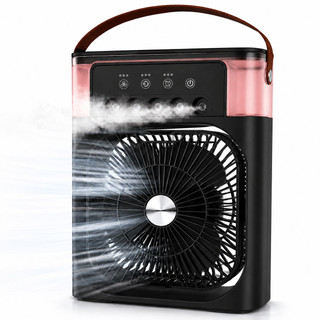پنکه مه پاش شارژی اصلی قوی تر از مدل های غیر شارژی | دارای باتری داخلی قابل شارژ، موتور توربینی، رطوبت رسان و مه خنک، کم مصرف، مناسب برای قطعی برق و شرایط اضطراری، خنک کننده حرفه ای در گرمای تابستان