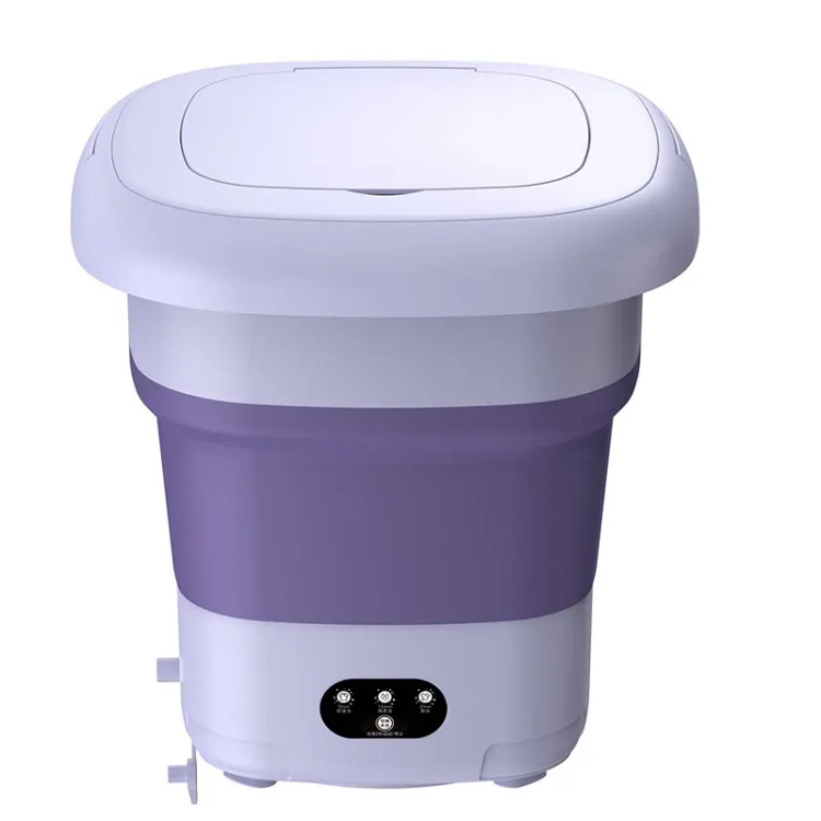 مینی واش تاشو 11 لیتری سایز بزرگ مدل Folding Washing Machine اصلی لباسشویی کوچک قابل حمل با خشککن
