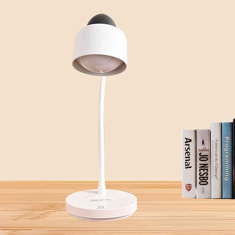 چراغ مطالعه LED شارژی لمسی مدل T-28 | دیمردار و تغییر رنگ نور