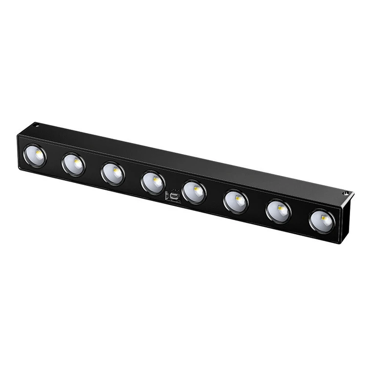 چراغ دیواری خورشیدی 8 لامپ شارژی RGB مدل MY-85080-8 هفت‌رنگ ضدآب مناسب برای تزئین، باغ، حیاط و فضای باز