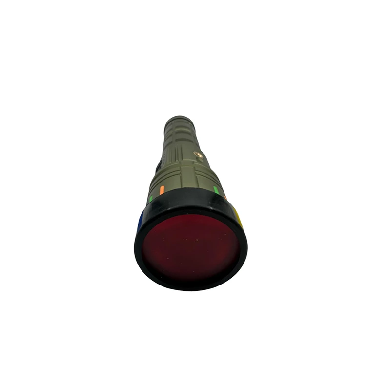 چراغ قوه زوم دار شارژی پاوربانک سیتیکام مدل CT-887 اصلی دارای چراغ جانبی زیبا با نور آفتابی، جنس بدنه آلومینیوم، دارای 4 فیلتر رنگی نور، باتری 20000 میلی آمپرساعت، مناسب برای مواقع اضطراری، کمپینگ، تعمیرات و شکار