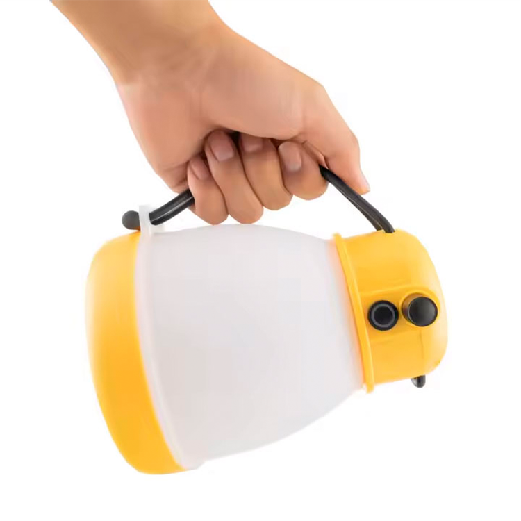 چراغ قوه کمپینگ شارژی مدل CH-22035 اصلی چراغ کمپینگ ضد آب و ضد ضربه با نور ۵۰۰ لومن، قابلیت پاوربانک و طراحی زیبا