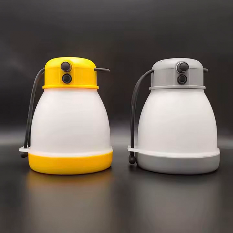 چراغ قوه کمپینگ شارژی مدل CH-22035 اصلی چراغ کمپینگ ضد آب و ضد ضربه با نور ۵۰۰ لومن، قابلیت پاوربانک و طراحی زیبا