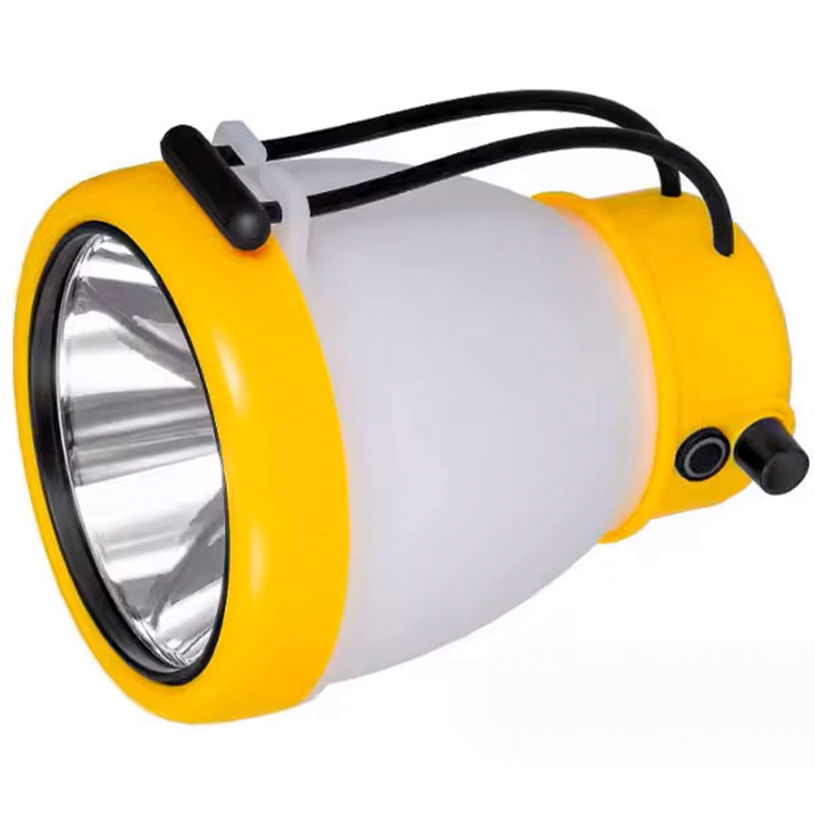 چراغ قوه کمپینگ شارژی مدل CH-22035 اصلی چراغ کمپینگ ضد آب و ضد ضربه با نور ۵۰۰ لومن، قابلیت پاوربانک و طراحی زیبا