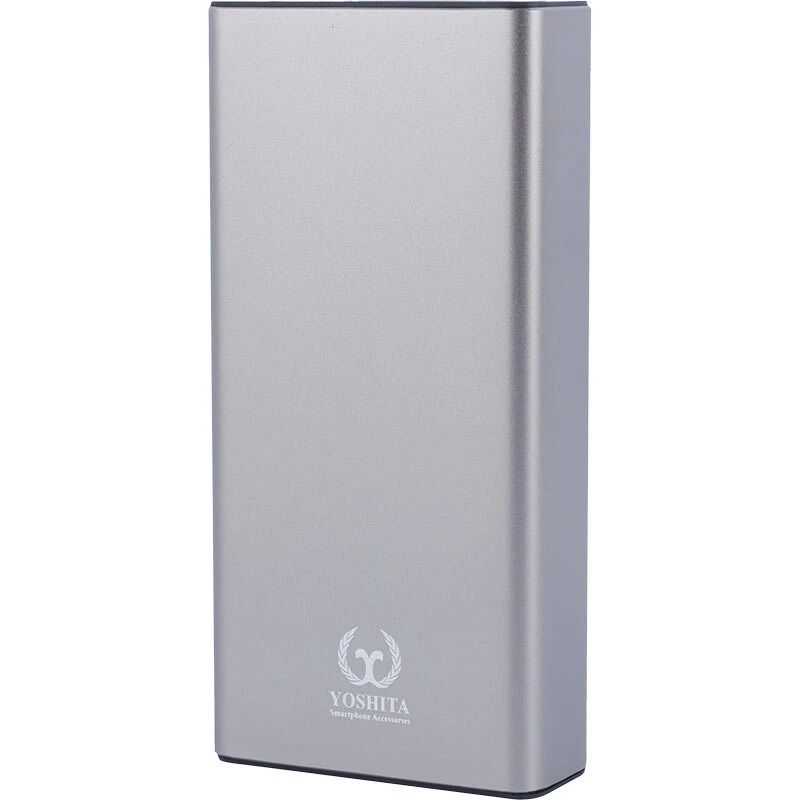 پاوربانک فست شارژ 25 وات با ظرفیت 20000mAh یوشیتا مدل Yoshita YP-020 اصلی سایز بزرگ، ظرفیت واقعی 20000، نمایشگر LCD، مناسب برای شارژ سریع انواع دستگاه ها