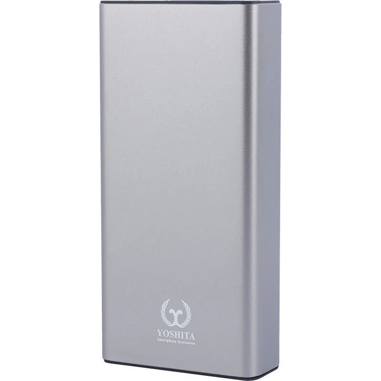 پاوربانک فست شارژ 25 وات با ظرفیت 20000mAh یوشیتا مدل Yoshita YP-020 اصلی سایز بزرگ، ظرفیت واقعی 20000، نمایشگر LCD، مناسب برای شارژ سریع انواع دستگاه ها