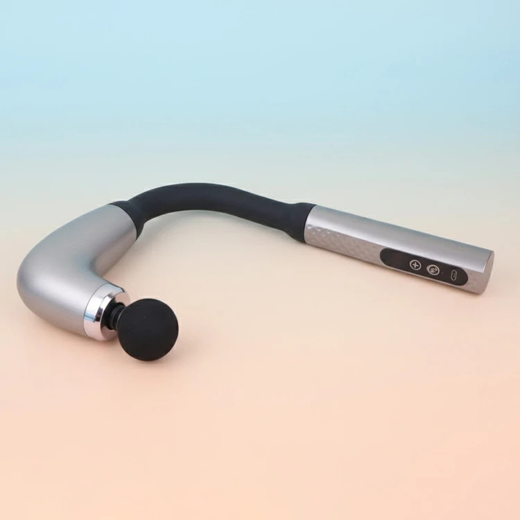 ماساژور تفنگی عضلات مدل Fascial Gun اصلی ماساژور برقی شارژی 17 وات با 4 سری و 9 سرعت مناسب برای ریلکس کردن بدن و رفع خستگی عضلات