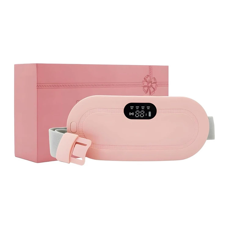ماساژور برقی شکم و کمر WORLDBEAUTYCARE مدل WBC 0015 اصلی کمربند گرمایشی هوشمند با ماساژ لرزشی مناسب برای دردهای قاعدگی و ناراحتی شکم و کمر