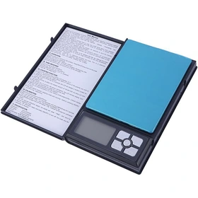 ترازو دیجیتال 2 کیلوگرمی نوت بوک Notebook مدل 1108-2 اصلی ظرفیت ۲۰۰۰ گرم، دقت ۰.۱ گرم، سینی استیل و ۶ واحد اندازه‌گیری