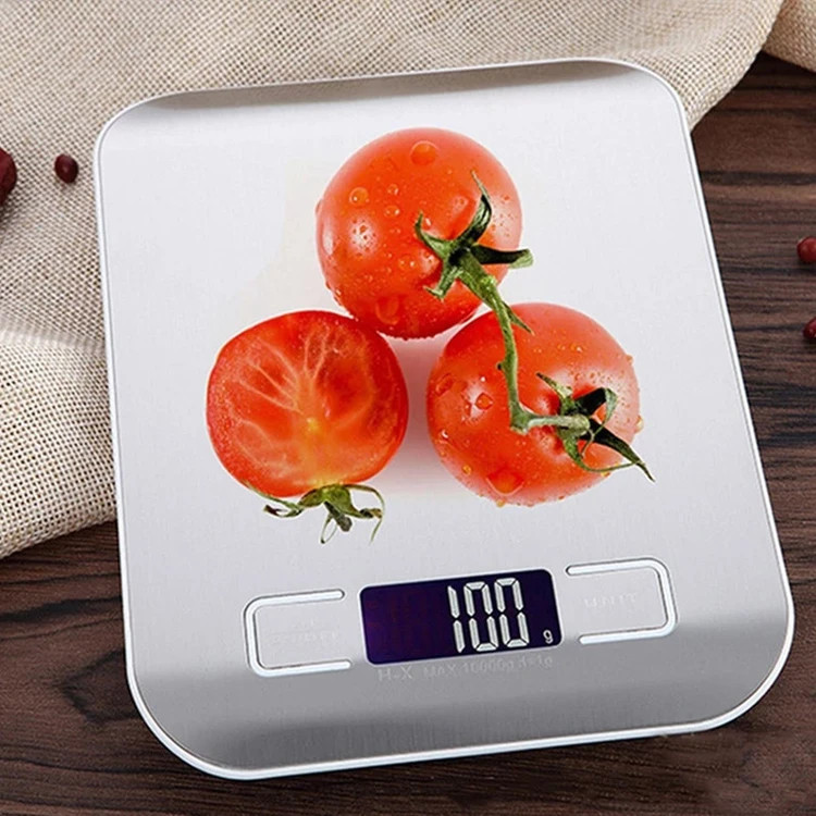 ترازو دیجیتال آشپزخانه مدل 10Kg اصلی ظرفیت ۱۰ کیلوگرم، دقت ۱ گرم، خاموشی خودکار و ۴ واحد اندازهگیری