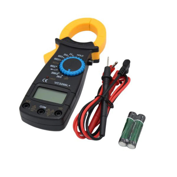 مولتی متر کلمپی دیجیتال DT3266L+ | آمپرمتر کلمپی با اندازهگیری جریان AC تا 600 آمپر