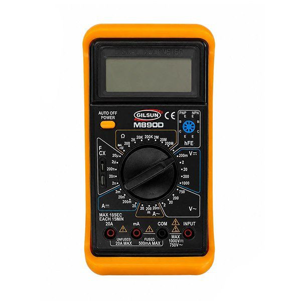 مولتی متر دیجیتال و خازن سنج گیلسان GILSUN مدل M890D