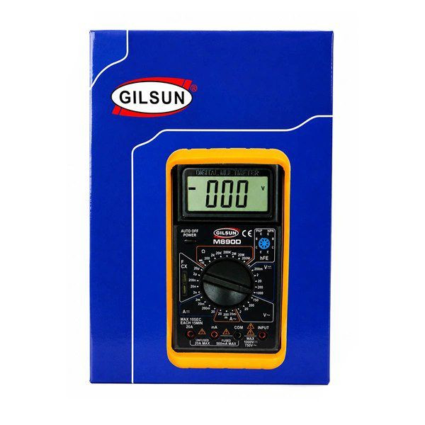 مولتی متر دیجیتال و خازن سنج گیلسان GILSUN مدل M890D