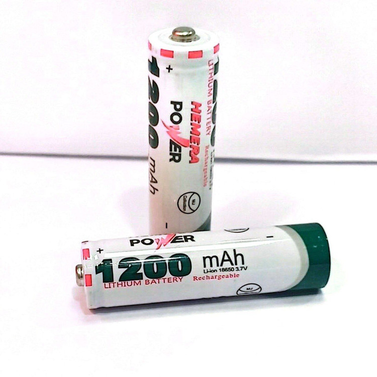 باتری لیتیوم یون 18650 ظرفیت 1200mAh اولترا پاور Ultra Power ولتاژ 3.7V اصلی با کیفیت درجه یک