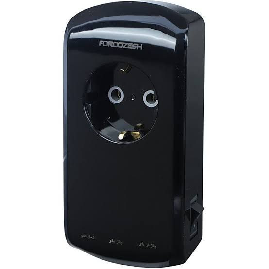 محافظ ولتاژ یخچال و فریزر فروزش مدل لوتوس LOTUS LT-100W اصلی محافظ ارتدار تکخانه دیجیتال بدون سیم