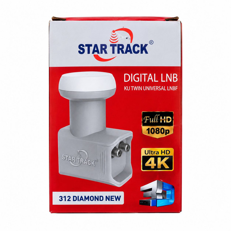 گیرنده دیجیتال ال ان بی LNB استارتراک دو خروجی 4K اصلی